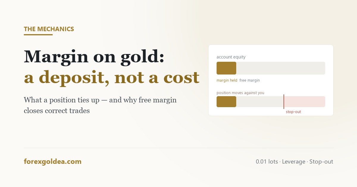 XAUUSD margin requirements explained for gold trading positions